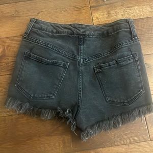 black denim shorts from target